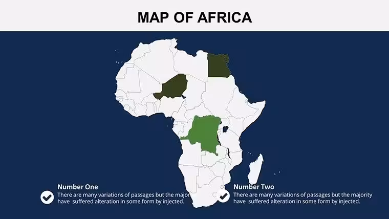 Download : Dark Effect - Africa Countries PowerPoint maps