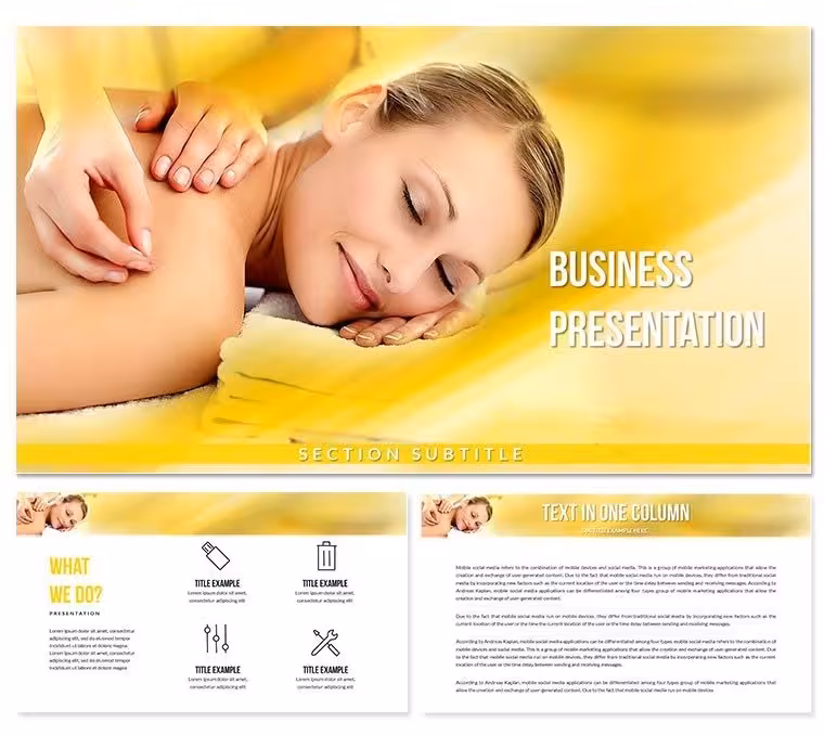 Acupuncture Health Benefits PowerPoint Templates