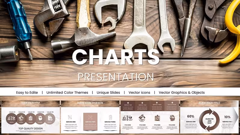 Pro Plumbing Flow PowerPoint Charts Template