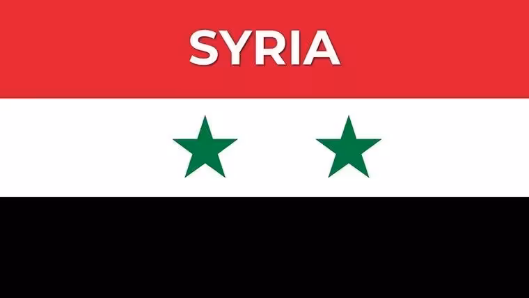 Syria Map PowerPoint Template: Geopolitical Insights