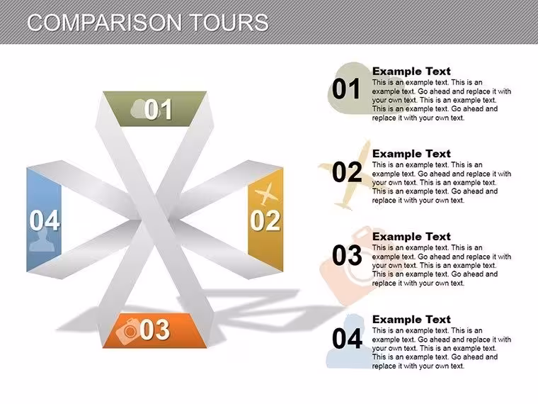 Comparison Tours PowerPoint Charts Template: Revolutionize Your Data Storytelling