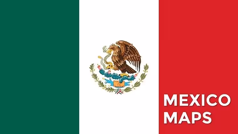 Mexico Keynote Map Template: Illuminate Regional Stories