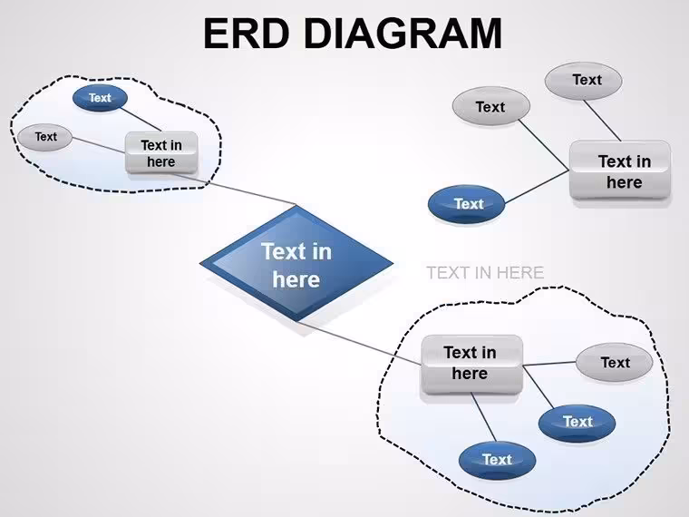 ERD PowerPoint Diagrams - Fully Editable PPTX