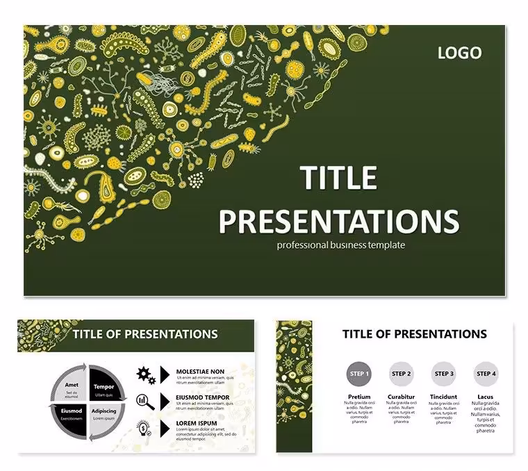 Microbiology and Infectious Diseases PowerPoint Template for Presentations