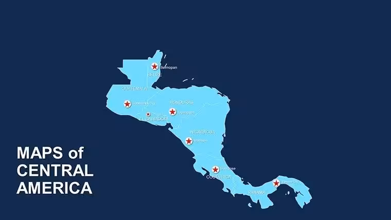 Central America Editable PowerPoint maps - Slide24