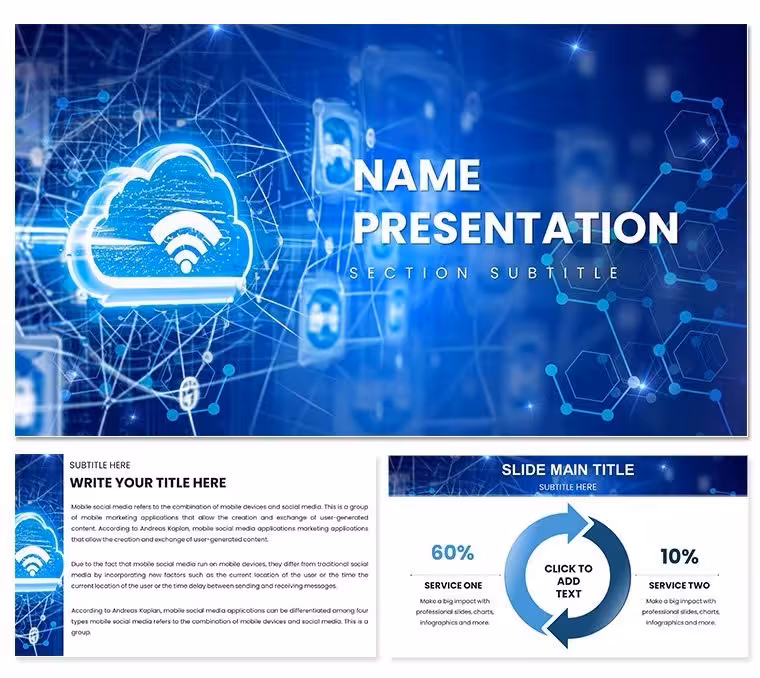 Network Cloud PowerPoint Template: Connect Your Ideas with Precision