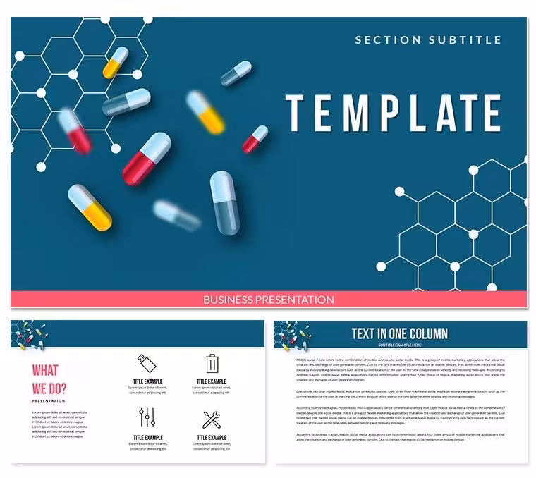 Prescription Drug Information PowerPoint Templates
