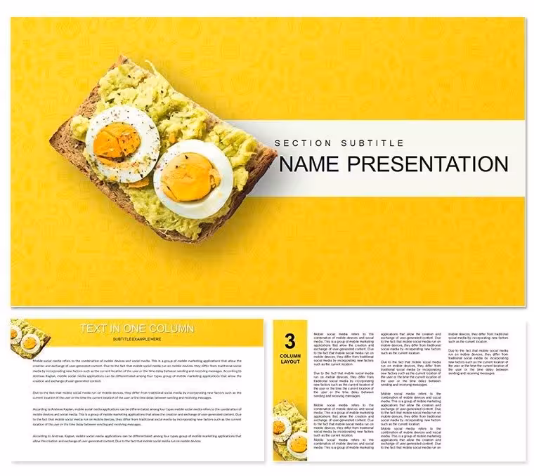 Top Sandwich Recipes PowerPoint templates
