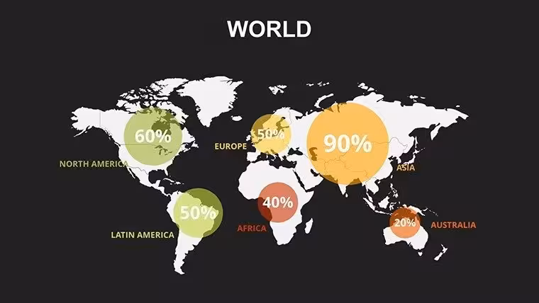 Download : Analytical World PowerPoint Maps, PPTX