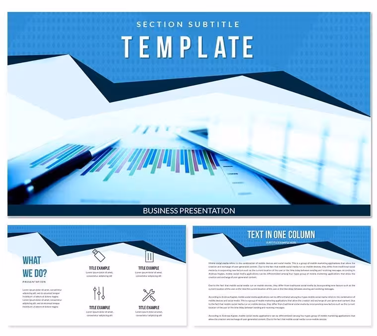 Writing Business Plans PowerPoint Template: Presentation