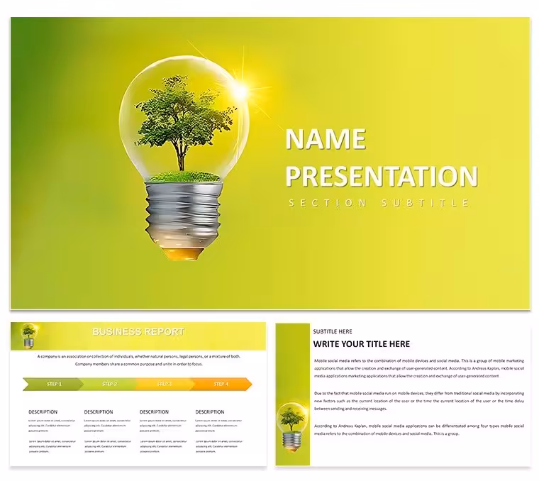 Plant Ecology Diagrams - Free Editable PPTX | ImagineLayout