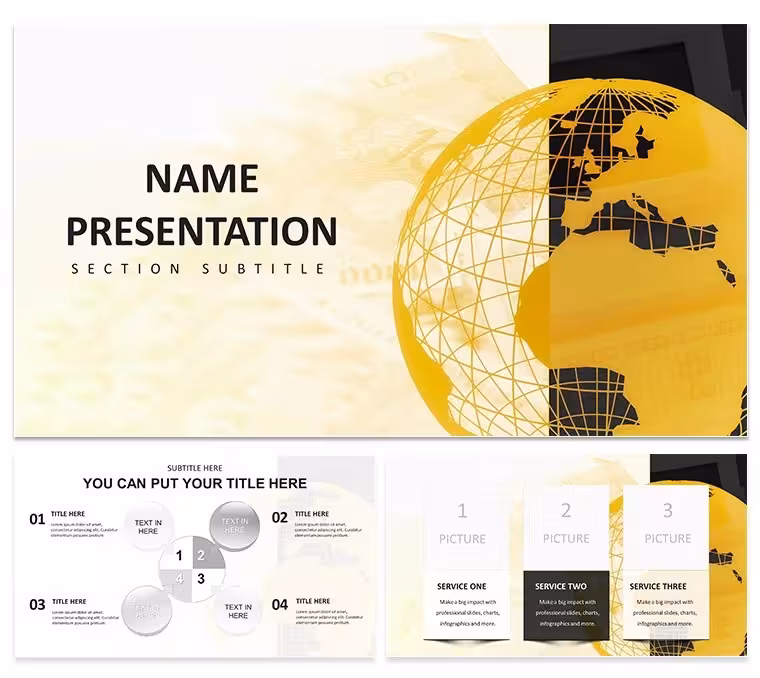 Business World Keynote Template: Executive Strategy Deck