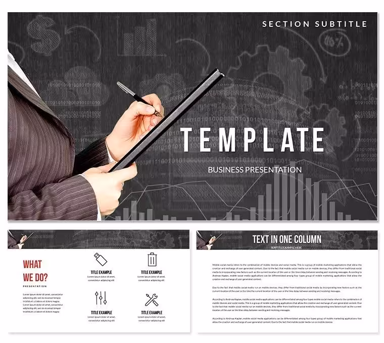 Planning Cases: Compiling Lists PowerPoint templates