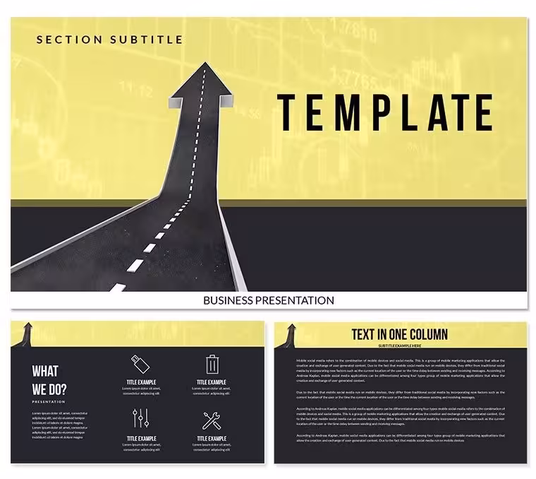 Business Growth Plan PowerPoint template
