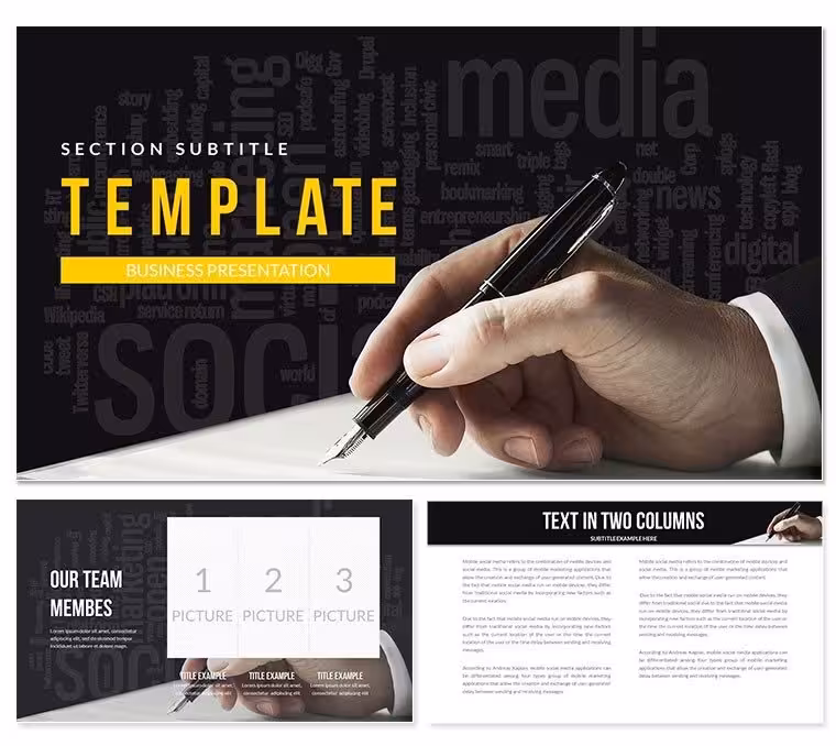 Business guide PowerPoint Templates