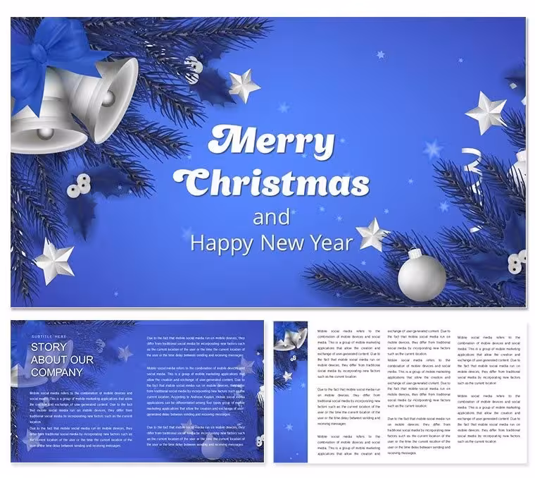 Merry Christmas PowerPoint Template Presentation