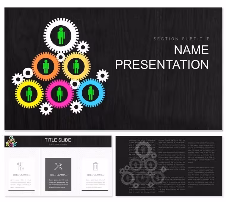 Marketing Planning Process PowerPoint Template: Map Out Success Stories