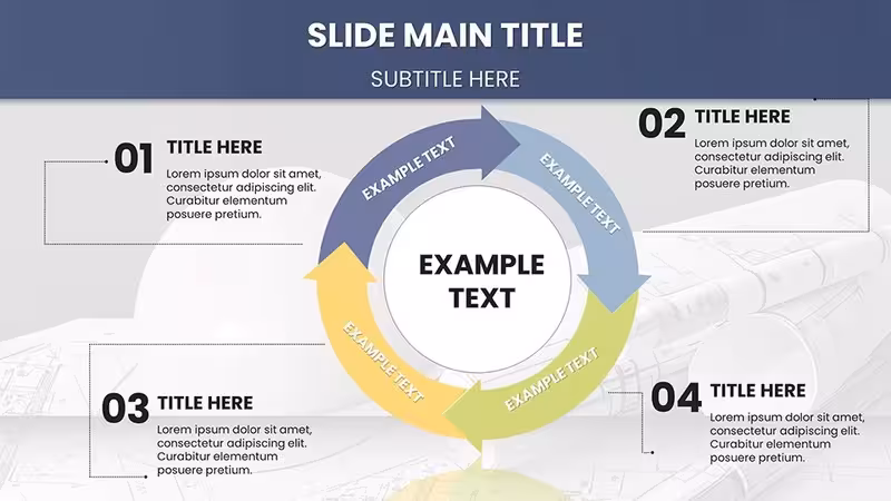 Architectural PowerPoint Charts Template: Download Presentation