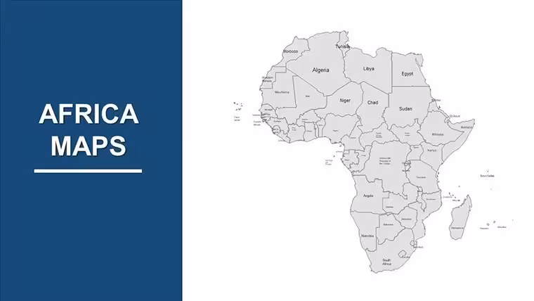 Africa Maps Keynote Presentation Template - Download Now