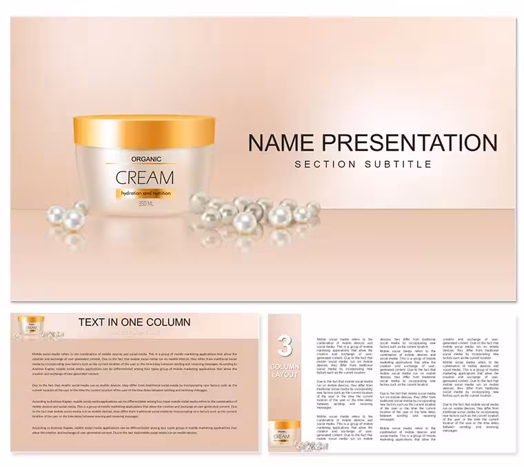 Create Stunning Presentations with the Organic Cream PowerPoint Template