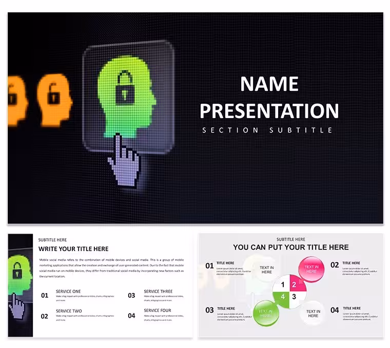 Digital Strategies Keynote Template: Chart Your Path to Online Dominance