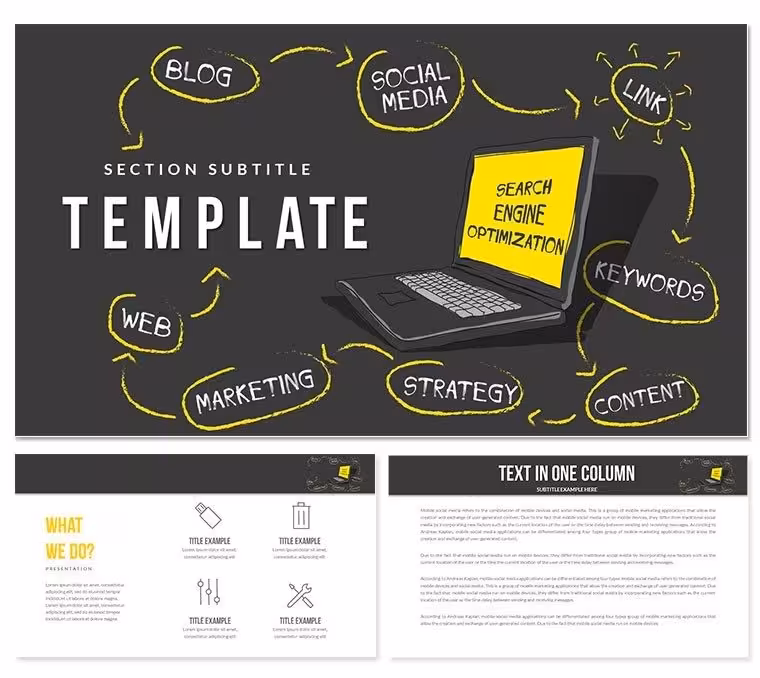 Promote Your Website with our SEO PowerPoint Template: Presentation