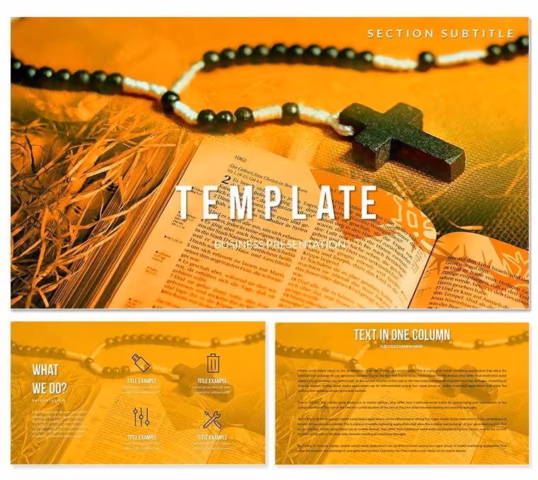 Rosary Prayer Diagram Templates - Ready to Present | ImagineLayout