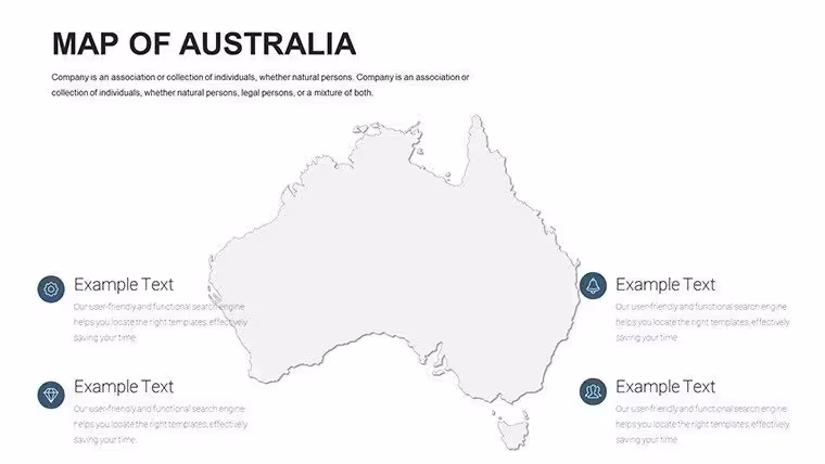 Australia Editable PowerPoint maps - Slide12