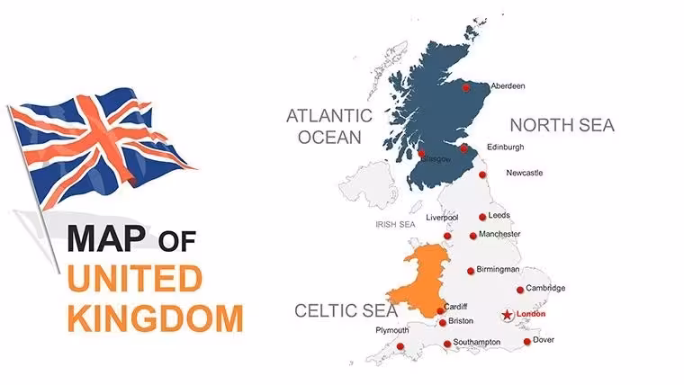 UK Editable Keynote Maps Template 2024: Precision Mapping for Modern Narratives