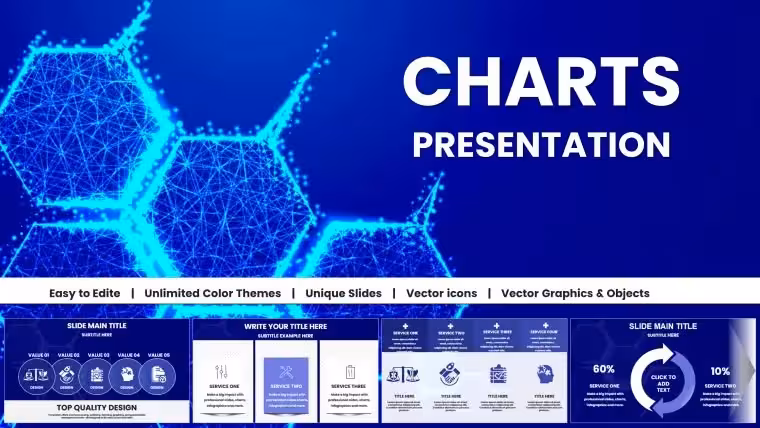 Medical Science Charts Template for Keynote Presentation