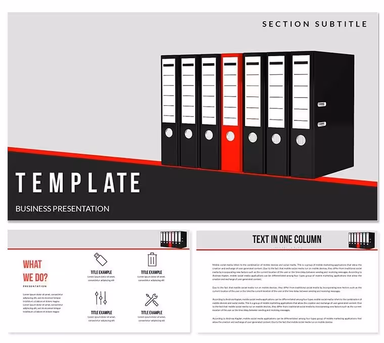 Types Business Documents PowerPoint templates