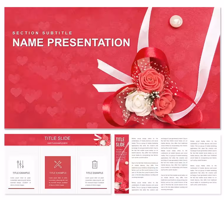 Wedding Greetings PowerPoint Template