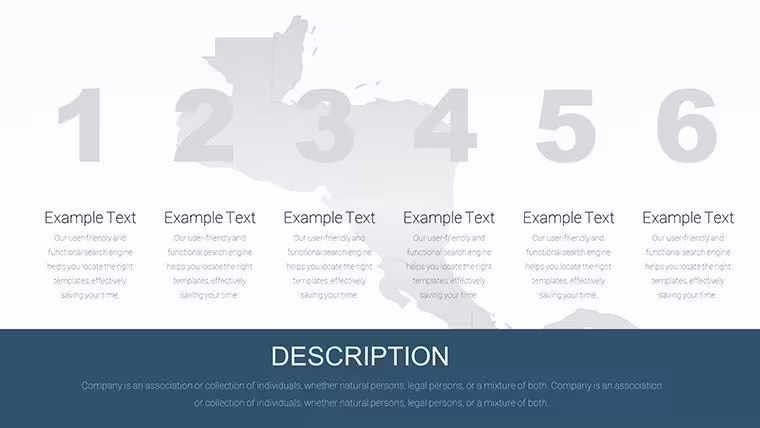 Central America Editable PowerPoint maps - Slide4