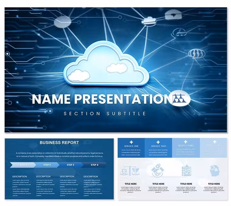 Secure Cloud for Business Keynote Template