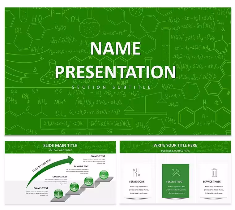 Chem Lab Report Education Keynote Presentation Template