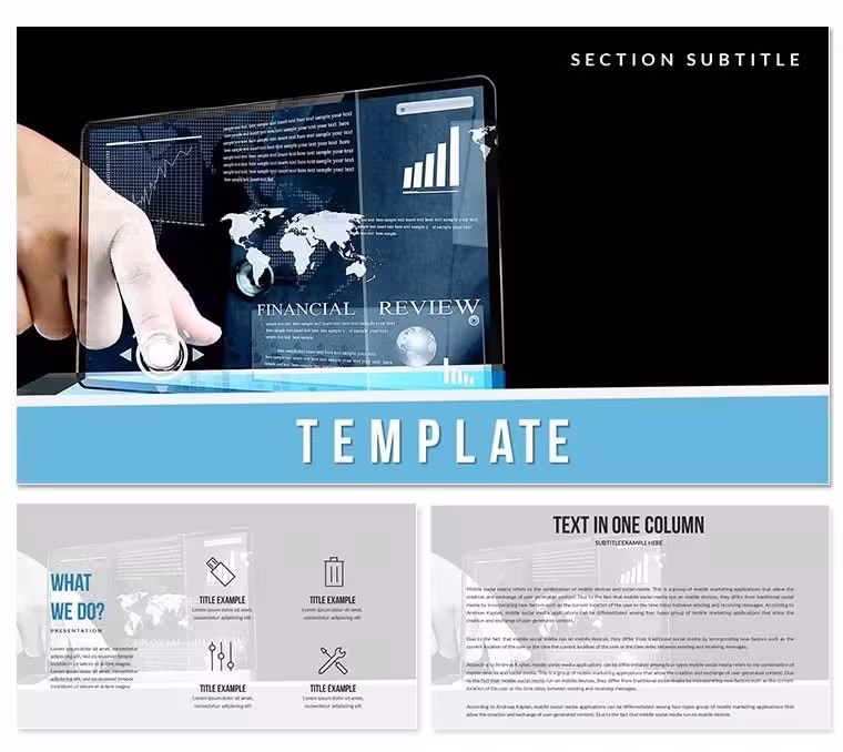 Finance Review PowerPoint Templates