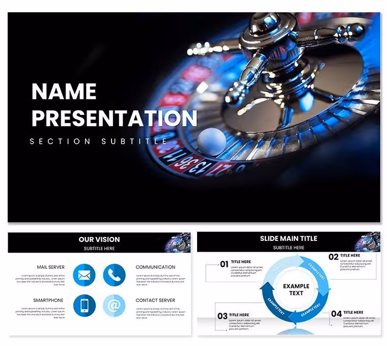 Exciting Roulette Keynote Template for Captivating Presentations