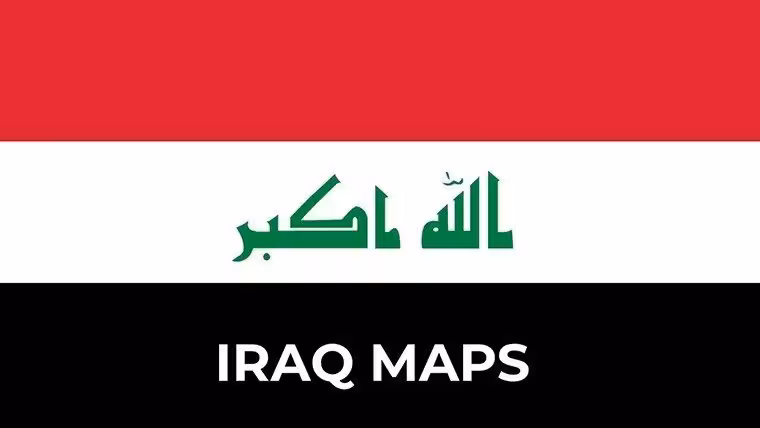 Iraq PowerPoint Maps Template: Unlock Geographical Narratives