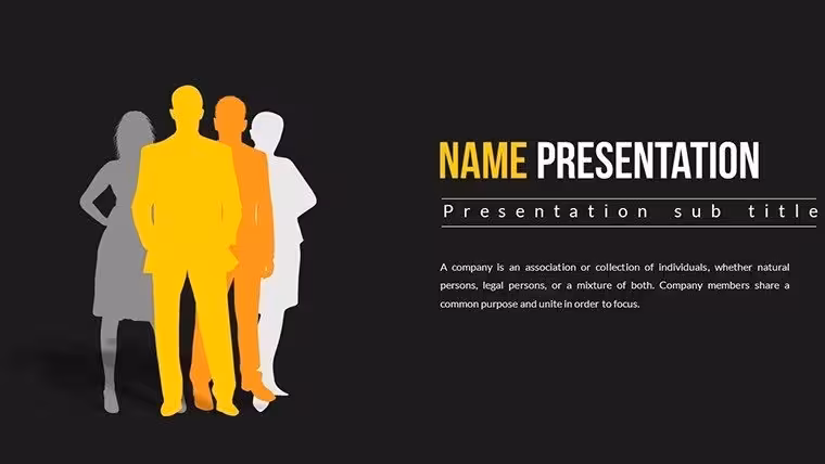 Welfare and Prosperity PowerPoint Charts Template
