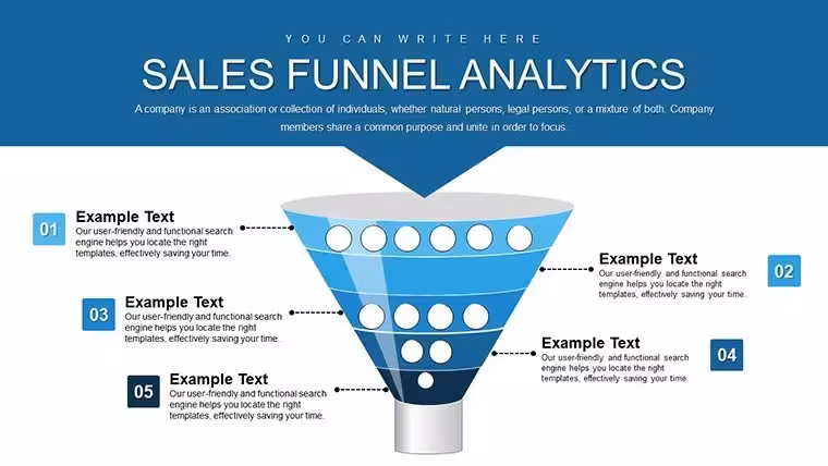 Sales Funnel Analytics Keynote Template: Drive Revenue Growth