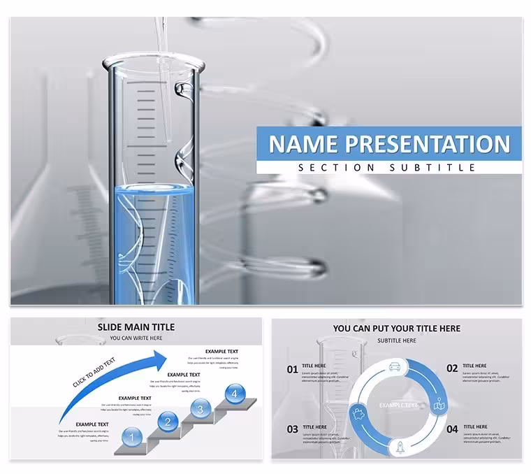 Scientific Discovery PowerPoint Template for Researchers