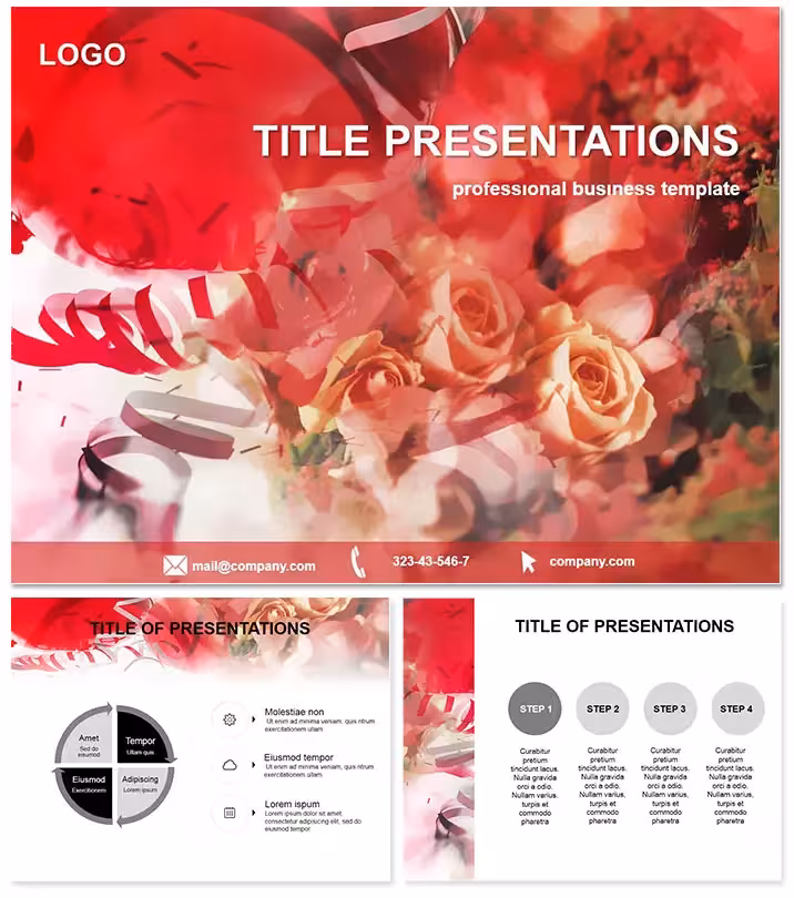 Married Couple PowerPoint Template: Presentation Design