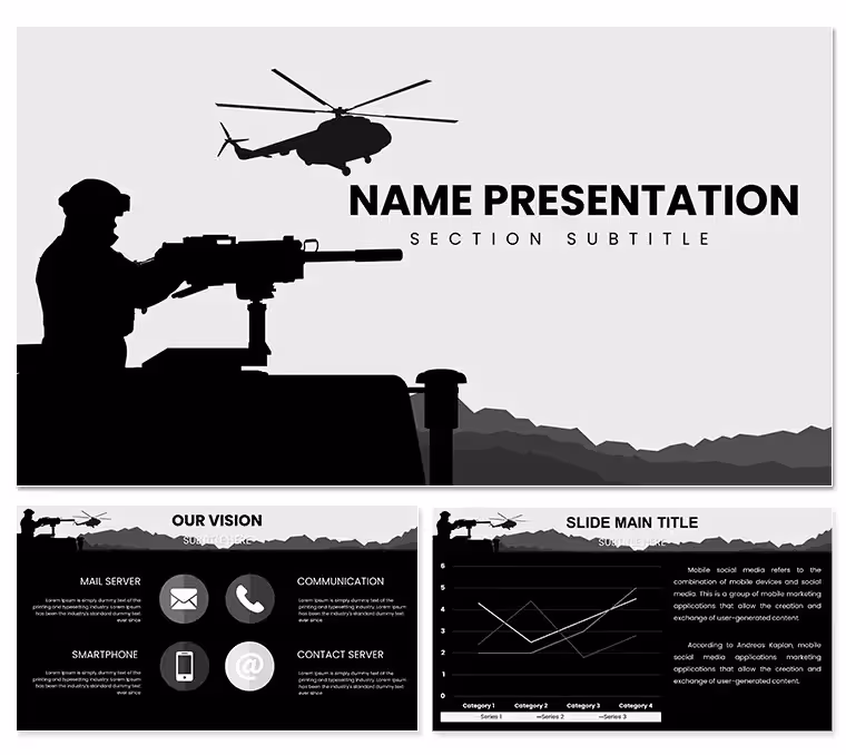 Customizable Military PowerPoint Templates: Precision in Every Slide