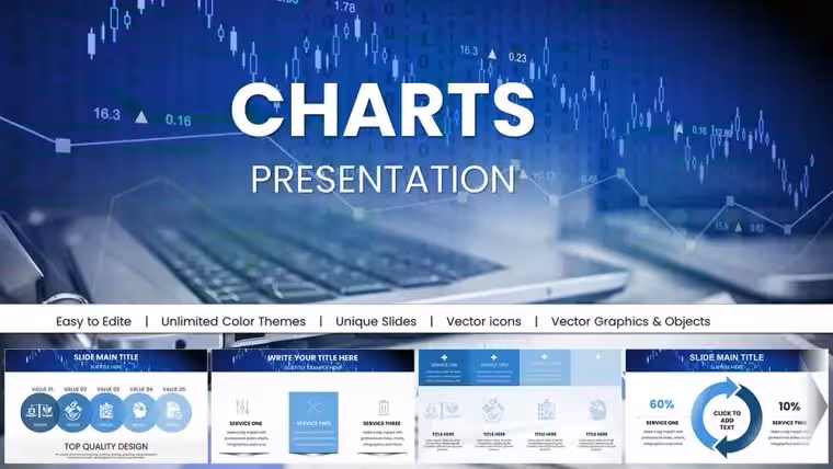 Marketing Strategies Keynote Template - Professional Charts