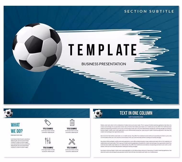 Football - Sport PowerPoint templates
