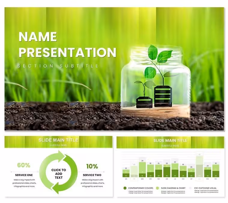 Conservation Ecology PowerPoint Template: Preserve Narratives with Purpose
