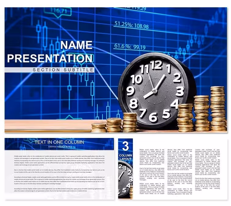 Trade Up Your Presentation Game with a Professional Trading Platform PowerPoint Template