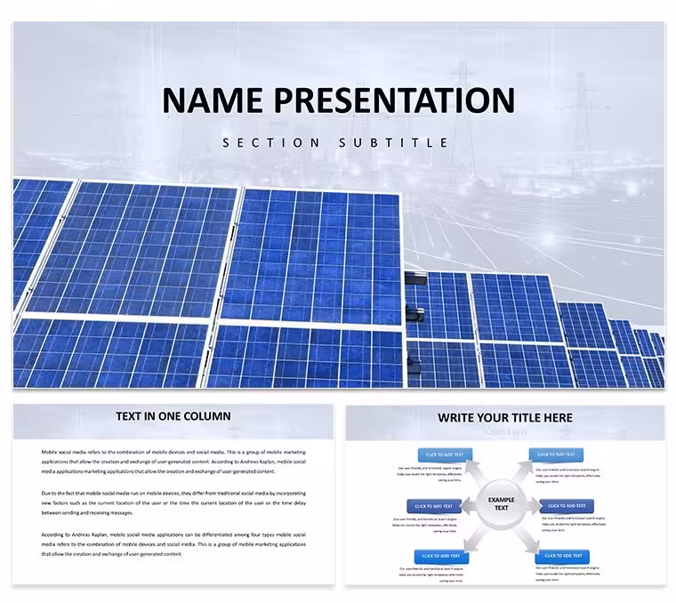 Sustainable Energy PowerPoint Template