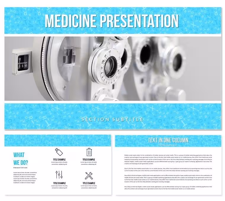 Download Ophthalmology PowerPoint Presentation Template