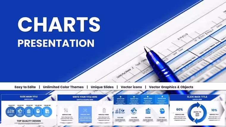 Editable Financial Charts Keynote Template: Transform Data into Impactful Stories